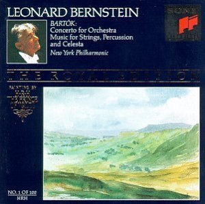 B. Bartok Ct Orch Music Strings Perc Cel Bernstein New York Phil 