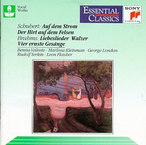 Schubert/Brahms/Auf Dem Strom/Liebeslieder@Valente/London/Bloom/Serkin/+