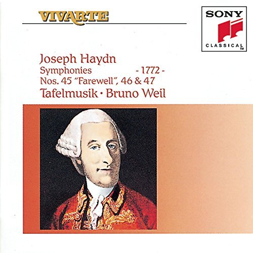J. Haydn/Symphony Nos 45-47@Weil/Tafelmusik