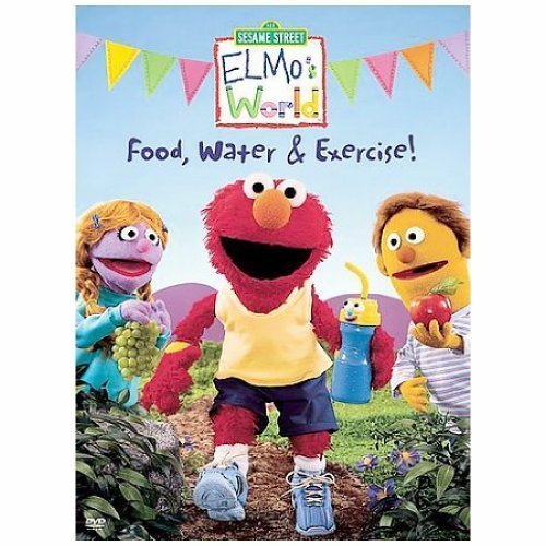Elmo's World Food Water & Exercise Clr Nr 