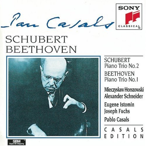 Schubert Beethoven Trio Pno 2 Trio Pno 1 Casals Horszowski Schneider + 