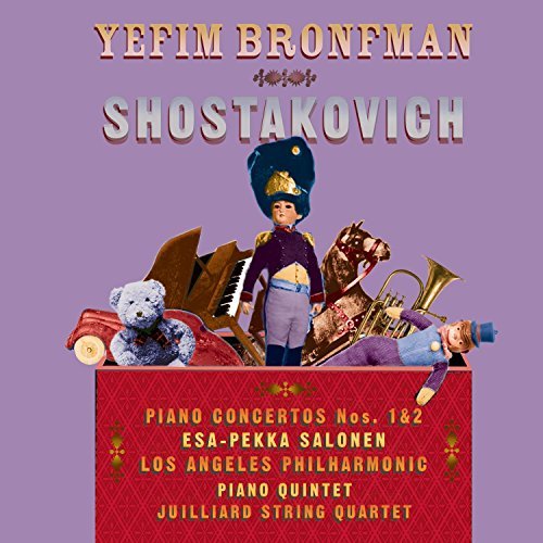 Yefim Bronfman/Shostakovich: Piano Cto Nos 1@Bronfman (Pno)@Salonen/Various