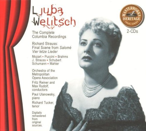 Ljuba Welitsch/Complete Columbia Recordings@Welitsch/Tucker/Ulanowsky@Reiner & Rudolf/Met Opera Orch