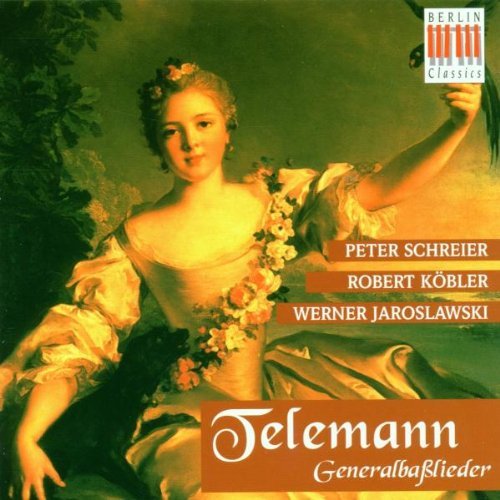 G.P. Telemann/General-Bass Lieder@Schreier/Jaroslawski/Kobler