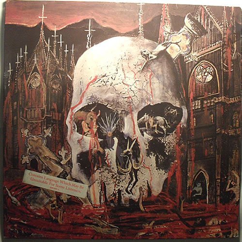 Slayer/South Of Heaven@Def Jam Recordings, 1988. Very Good@(Cover has several large creases.)