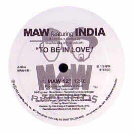 Maw Feat India/Maw Feat India / To Be In Love