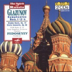 A. Glazunov/Sym. 1, 2, & 4/Stenka Rasin