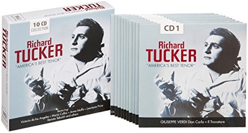 Richard Tucker/America's Best Tenor-Verdi Puc@Import-Gbr@10 Cd