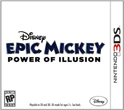 Nintendo 3ds Epic Mickey The Power Of Illusion E 