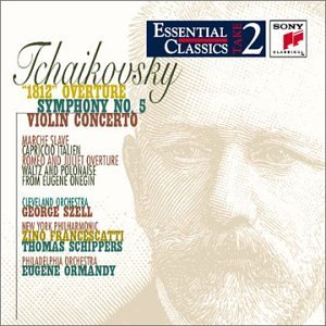 P.I. Tchaikovsky Sym 5 1812 Ovt Con Vn Francescatti*zino (vn) Szell & Schippers & Ormandy Va 