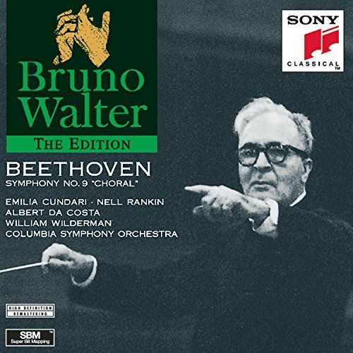 L.V. Beethoven/Symphony No 9@Cundari/Rankin/Da Costa/+@Walter/Columbia So