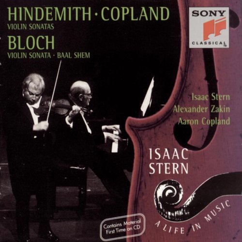 Hindemith/Bloch/Copland/Son Vn/Son Vn/Son Vn@Stern/Zakin/Copland