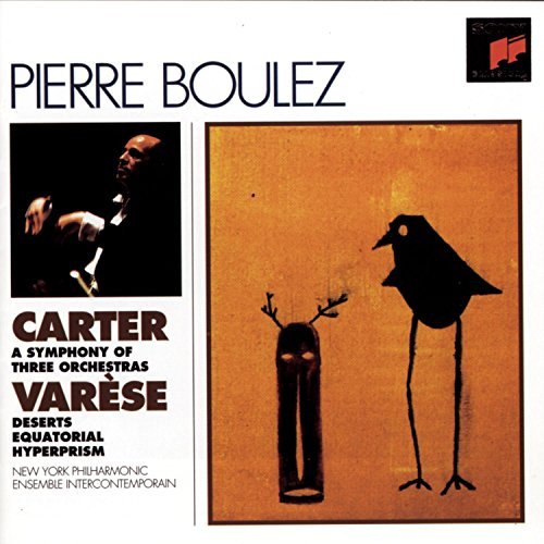 Pierre Boulez Carter Varese Works Boulez Various 
