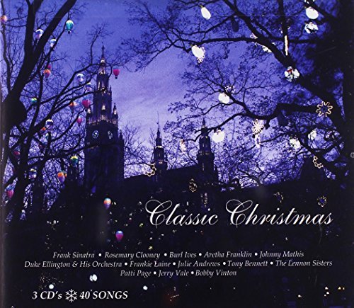 Classic Chrismtas Classic Christmas Sinatra Clooney Mathis Godfrey 3 CD 