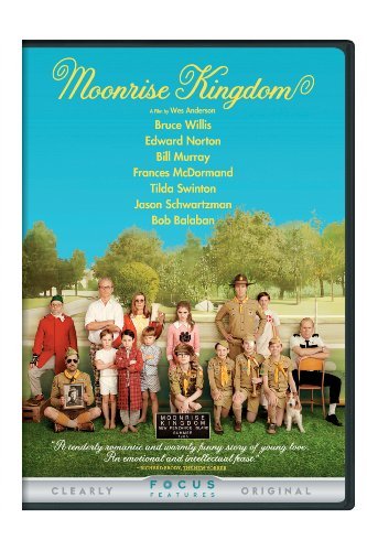 Moonrise Kingdom Willis Norton Ward DVD Pg13 