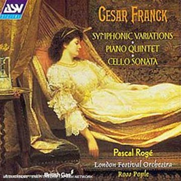 C. Franck/Sym Var/Qnt Pno/Son Vn/&@Roge (Pno)/Pople (Vc)@Pople/London Fest Orch
