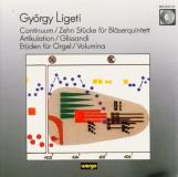 G. Ligeti Continuum. 10 Pcs For Winds.Ar Various 