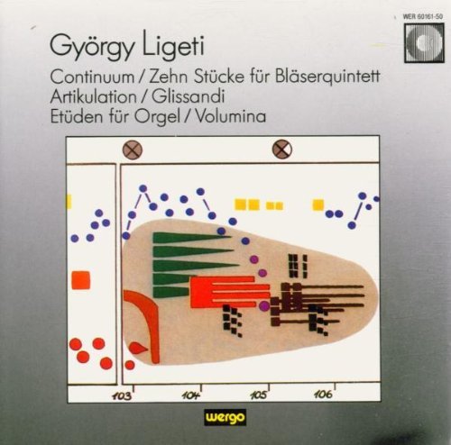 G. Ligeti Continuum. 10 Pcs For Winds.Ar Various 