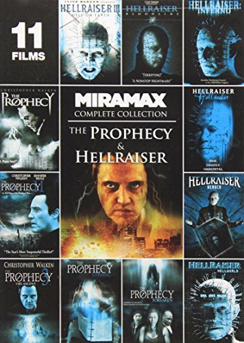 The Prophecy & Hellraiser: 11 Movie Collection/Christopher Walken, Doug Bradley, and Mike J. Regan@R@DVD