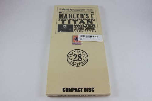 G. Mahler/Sym 1 In D Major "titan" (Cbs Gre@Walter,Bruno