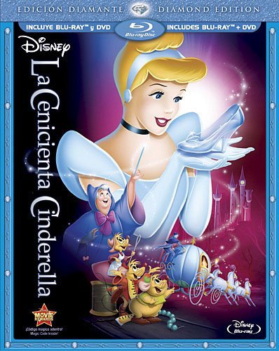 Cinderella/Cinderella@Blu-Ray/Ws/Spa Lng/Diamond Ed.@G/Incl. Dvd