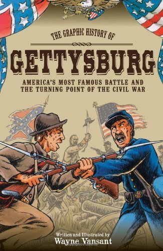 Wayne Vansant Gettysburg The Graphic History Of America's Most Famous Batt First Edition 