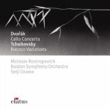 Rostropovich Ozawa Boston Symp Dvorak Cello Concerto Tchaiko Import Eu 
