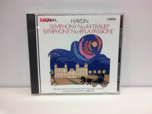 Haydn John Lubbock The Orchestra Of St. John's Vit/Haydn: Symphony No. 4 'Trauer' Symphony No. 49 'La