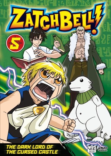 Zatch Bell! Vol. 5 Dark Lord Of The Cursed Clr Jpn Lng Eng Dub Sub Nr 