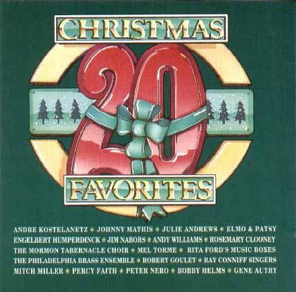 Twenty Christmas Favorites/20 Christmas Favorites@Elmo & Patsy/Clooney/Conniff@Faith/Andrews/Torme/Mathis