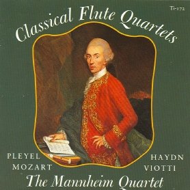 Mannheim Quartet Classical Flute Quartets Mannheim Qt 