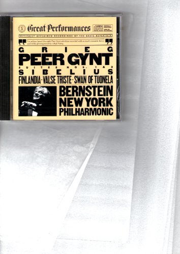 Grieg/Sibelius/Peer Gynt Ste 1/2/Finlandia@Bernstein/Ny Phil Orch