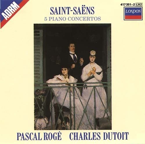 C. Saint-Saens/Ct Pno 1-5 Comp@Roge*pascal (Pno)@Dutoit/Royal Phil Orch