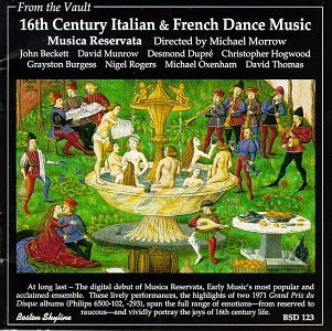 Sixteenth Century Italian & Fr 16th Century Italian & French 