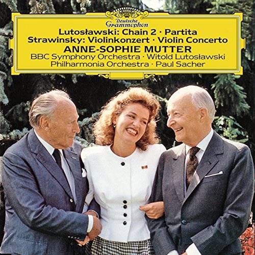 Lutoslawski/Stravinsky/Chain 2/Partita/Ct Vln@Mutter*anne-Sophie (Vln)@Sacher/Philharmonia Orch