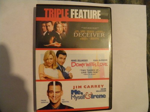 Renee Triple Feature Zellweger Deceiver Down With Love Me Myself & Irene 