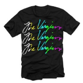 Virgins/Color Bars Tee (Black)@Medium