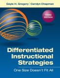 Gayle H. Gregory Differentiated Instructional Strategies One Size Doesn&#8242;t Fit All 0003 Edition; 