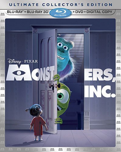 Monsters Inc 2d-3d/Monsters Inc 2d-3d@Blu-Ray/Ws@G/3 Blu/Incl. Dvd/Dc