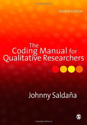 Johnny Saldana The Coding Manual For Qualitative Researchers 0002 Edition; 