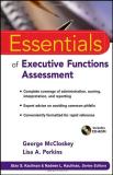 George Mccloskey Essentials Of Executive Functions Assessment 