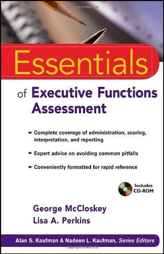 George Mccloskey Essentials Of Executive Functions Assessment 
