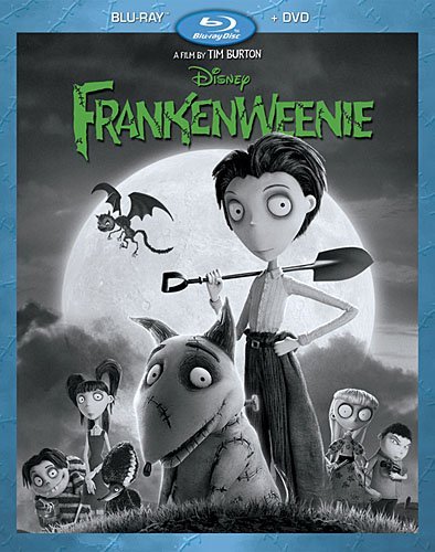 Frankenweenie (2012)/Charlie Tahan, Catherine O'Hara, and Martin Short@PG@Blu-ray + DVD