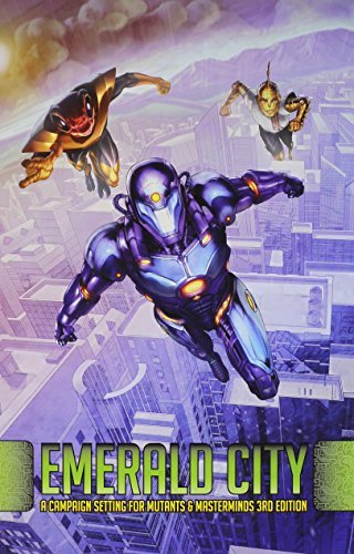 Steve Kenson Mutants & Masterminds Rpg Emerald City Campaign Setting 