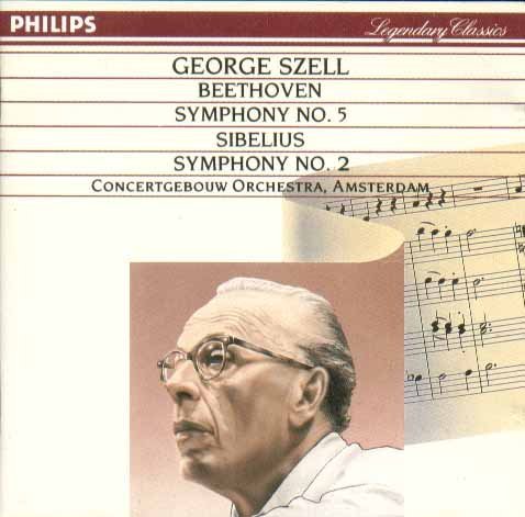 Beethoven Sibelius Sym 5 Sym 2 Szell George 