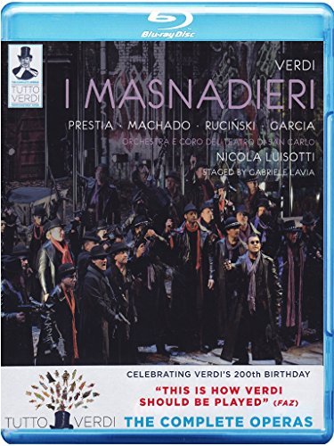 Giuseppe Verdi I Masnadieri Blu Ray Prestia Machado Rucinski Garci 