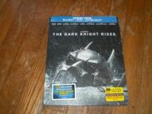 Dark Knight Rises Bale Hathaway Hardy Blu Ray Steelbook 