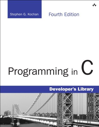 Stephen Kochan Programming In C 0004 Edition;revised 