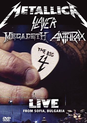 Big 4 Live From Sofia Bulgari Metallica Slayer Megadeth Anth 2 DVD 