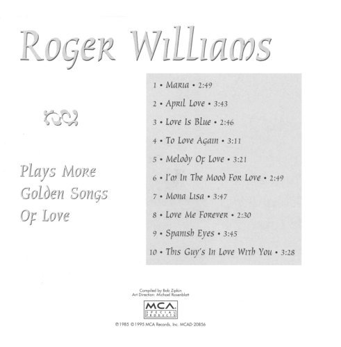 Roger Williams/Plays More Golden Songs Of Lov